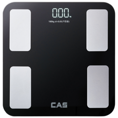 CAS 스마트인바디 체지방 체성분 체중계 BFA-S15 블루투스 카스, 1개, 블랙