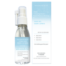 [1개] 아큐데오 항치 항문 전용 리프레쉬 스킨케어 천연 데오드란트 무향 스프레이 50g, 1개