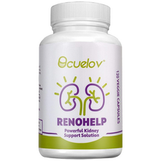 Bcuelov 신장 지원 보충제 콩팥 기능 건강 크레아티닌 수치와 사구체 여과를 촉진하는 강력한 천연 콩팥 건강 영양제, 120캡슐, 1개, 120정