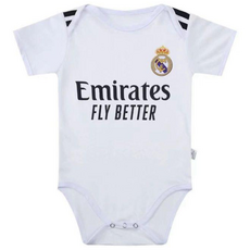 축구 유니폼 아기축구유니폼 신생아 점프수트 베이비 축구복 레알마드리드, 2425 레알 마드리드 홈