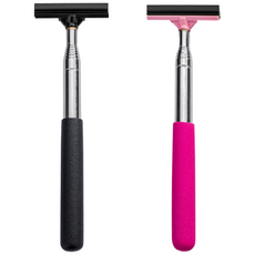 YH 사이드미러 물기제거 길이조절 백미러 스퀴즈클리너 거울 닦이 와이퍼 휴대용, 2개