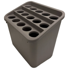 [나코] 업소용 대용량 우산꽂이 정리함 보관함, 브라운, 1개