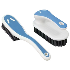 미노즈 운동화 의류 바닥 세척 청소솔 세트, 1세트, 블루