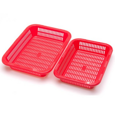 소분야채바구니 10개 야채 상추 치킨 바구니 소쿠리채반