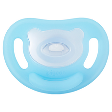 더블하트 Soft Buddy 노리개 젖꼭지, S(0~3개월), 블루, 1개