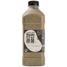 [정담두부집] HACCP 100%국산콩 서리태콩물 까만콩물 (냉장), 2개, 1L