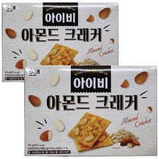[모이다] 바삭하고 고소한 아이비 아몬드크래커, 2개