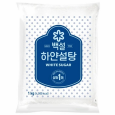 CJ 백설 하얀설탕 1kg, 1개