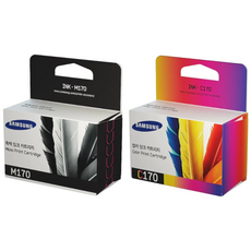 삼성정품잉크 M170 C170 SCX1360 SCX1365W SL-J1760FW, INK-M170(검정), 1개