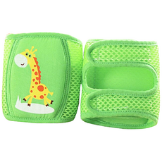 BEBENIZ 爬行學步護膝墊, 綠色長頸鹿款, 1組