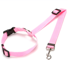 딜헤븐 강아지 차량 안전벨트, 핑크, 1개
