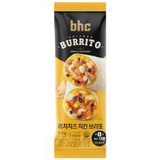 BHC 닭가슴살 리치치즈치킨 브리또, 1개, 125g
