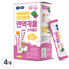 BEBECOOK 富含鋅的養生條裝果凍 14條, 4個, 280g