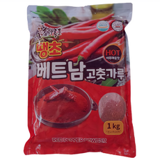 越南粗紅辣椒粉, 1公斤, 1個