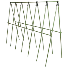 (텃밭 지지대 키트) 식물지지대 오이 토마토 넝쿨 화초 지주대, 8mm, L270cm x H90cm, 1개