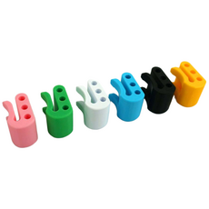 모자 티꽂이 홀더 휴대용 골프티 수납 티정리 꽂이, 화이트, 1개