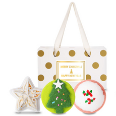 Arviang 聖誕造型泡泡入浴球禮盒組 C款, 1套