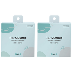 폴레드 안심 모유저장팩 200ml, 30개입, 2개