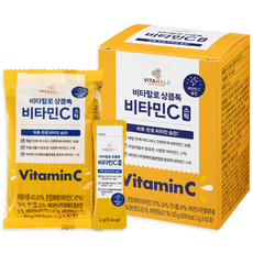 VITAHALO 清爽維他命C補充粉隨身包 60包入, 120g, 1個