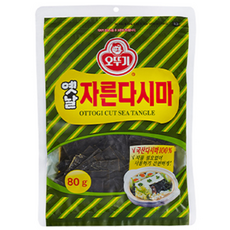 오뚜기 옛날 자른 다시마, 80g, 1개