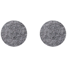 쁘띠팬시 소음방지보드 원형 DA3012, 회색, 2개