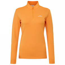 아이더 긴팔 티셔츠 여성솔리드 짚업 티셔츠