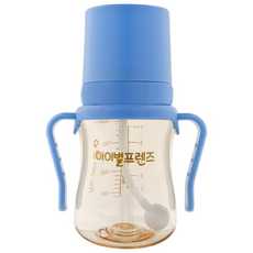 iBYEOL Friends PESU吸管杯, 200ml, 1個, 深藍色