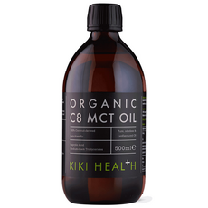 키키헬스 유기농 C8 MCT 오일 100% 코코넛 500ml 비건 뉴트리션 kikihealth, 1개