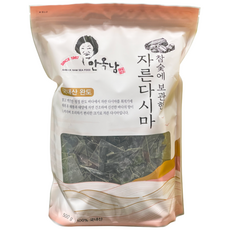 안옥남 참숯에 보관한 자른 다시마 500g, 1개