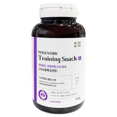 노즈워크 강아지 트레이닝 스낵 져키, 가수분해 오리맛, 150g, 1개