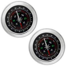 (스틸 나침반 A타입 대형 1P+1P=총 2P), 2개