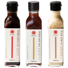 사보텐 일본식 정통 특제 소스 3종 세트 (돈까스1/유자1/참깨1)