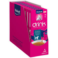 비타크래프트 드링크 수분보충 고양이 기능성 스틱간식 150g 9개 1세트, 연어+L카르니틴