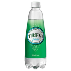 트레비 롯데칠성 플레인 탄산수, 500ml, 4개