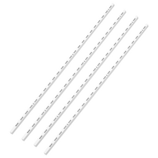 奧維爾通道 25 間距單通道支柱白色, 4個