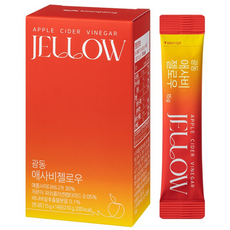 광동 애사비 젤로우 애플사이다비니거 구미 젤리, 14회분, 1개