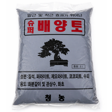배양토 분갈이 텃밭 화분갈이 원예 흙, 3L, 1개