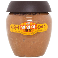 [알알이식품] 알알이 된장 한국산 콩메주, 950g, 1개
