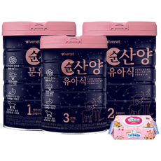 [아이배냇] 리뉴얼 순산양분유 1단계 800g x 1캔 특가[3캔 + 물티슈 100매 증정] 분유