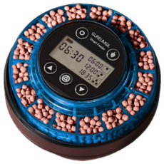 [ 정량급식 ] 구름길 스마트 자동급여기 G-2303 물고기 거북이 자동으로 밥주는 기계, 1개