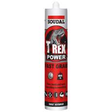 수달 티렉스 초강력 접착 실리콘 SOUDAL T-REX 백색, 화이트계열, 1개