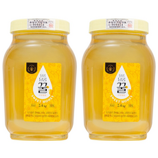 달콤달콤 꿀 사양벌꿀, 2.4kg, 2개