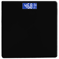 초경량 미니 체중계, 1개, 블랙