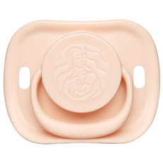 UPIS 奶嘴 第2階段 淡粉色, 第2階段(4個月以上), Pink Beige, 1個