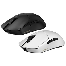 Cougar 美洲獅 REVENGER PRO 4K 無線滑鼠 雙模連線 輕量設計 電競滑鼠 遊戲滑鼠 無線電競滑鼠, 黑色, 白色, 主商品