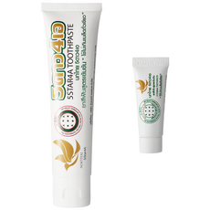 [5star4A] 태국 콩알 치약 본품70g 1개+여행용8g 1개, 1개, 70g