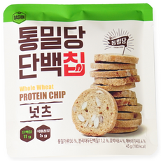 다신 통밀당 단백칩 넛츠, 45g, 1개