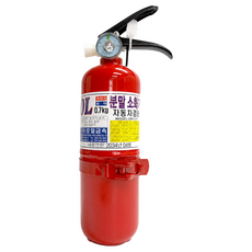 한국소방자재 국산 차량용분말소화기 0.7kg 1개