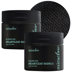 블랙헤드제거 블랙토너패드 트러블 진정케어 시카 마데카 어성초 흔적패드, 2개, 70매입