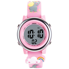 하이유니 해피코끼리 어린이 전자 손목 시계